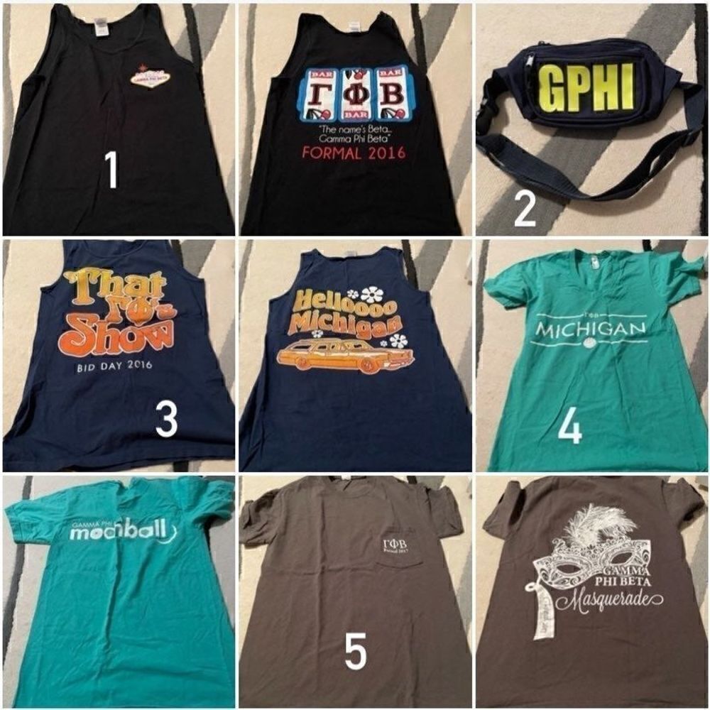 Gamma Phi Beta Sorority Lot Bundle Beta